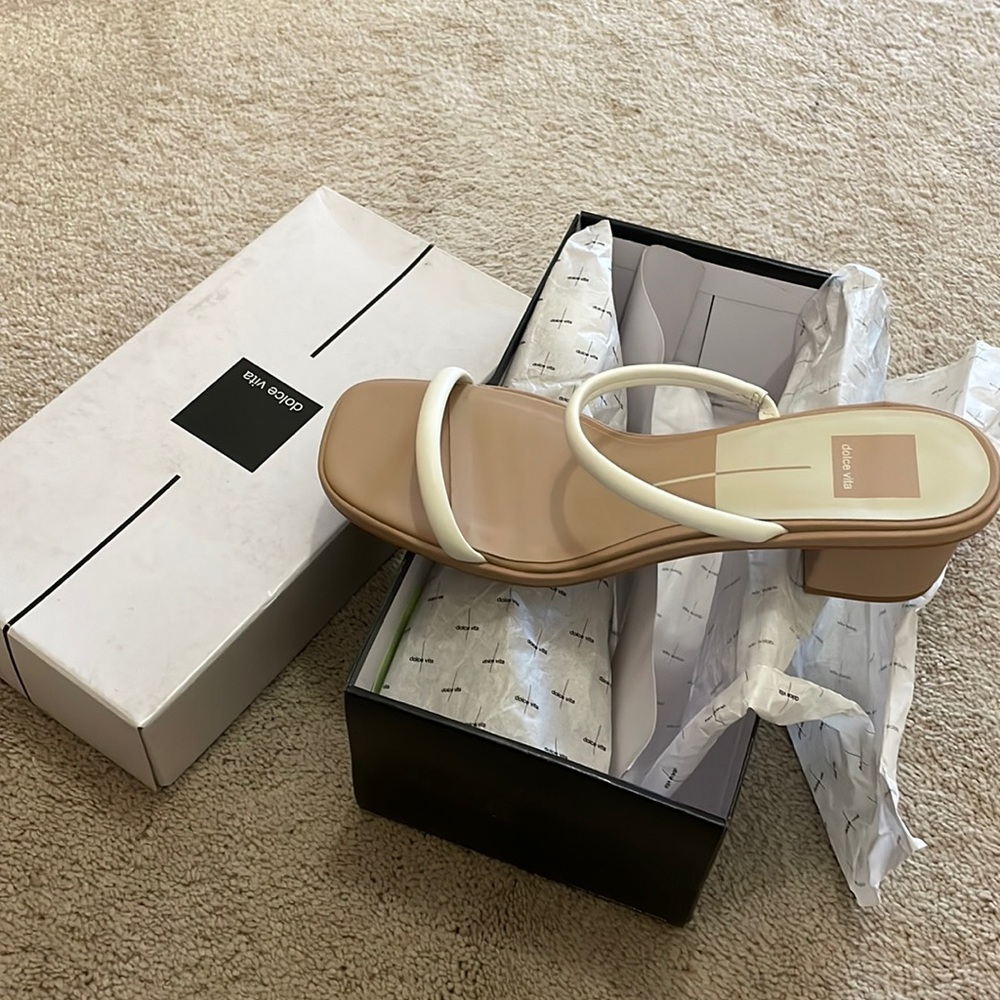 NWT dolce vita heeled sandals